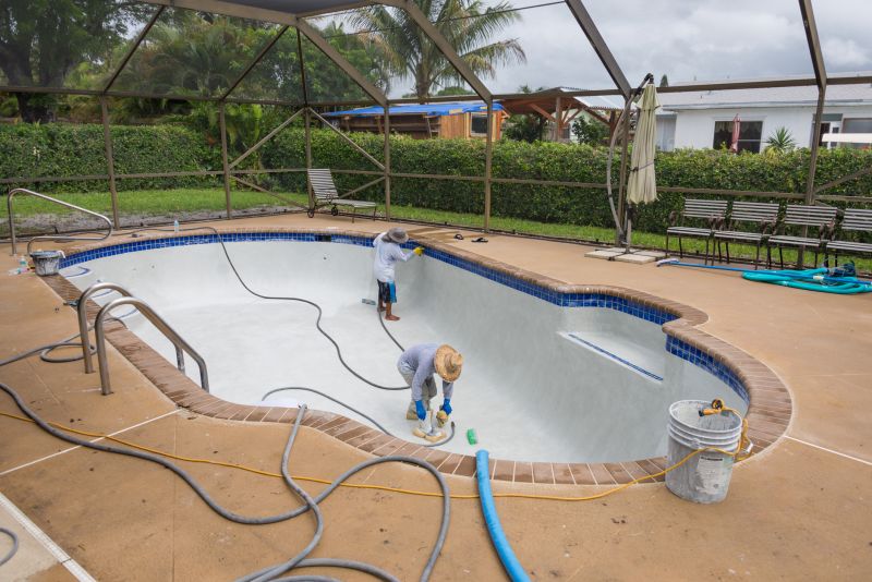 Concrete Pool Deck Resurfacing