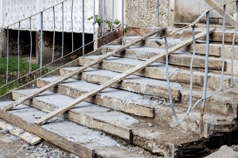Staircase Concrete Repair